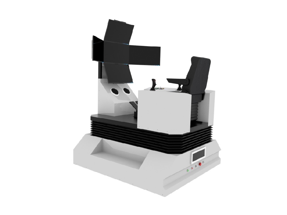 三自由度挖掘机驾驶模拟平台